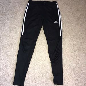 Black Adidas joggers